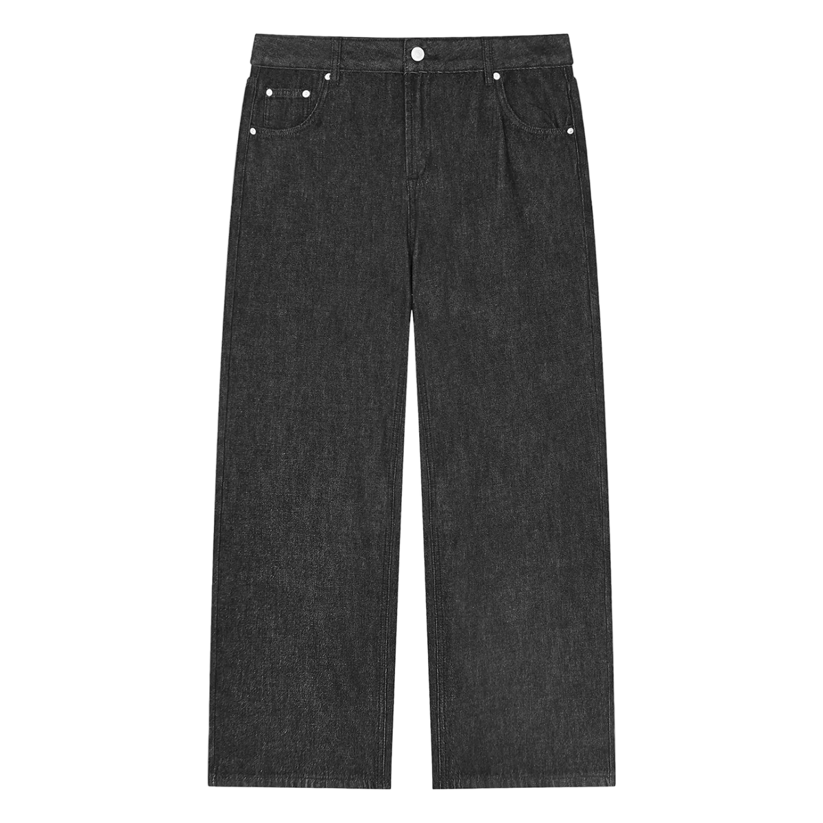 The Art of Not Explaining Vintage Wash Straight Leg Jeans