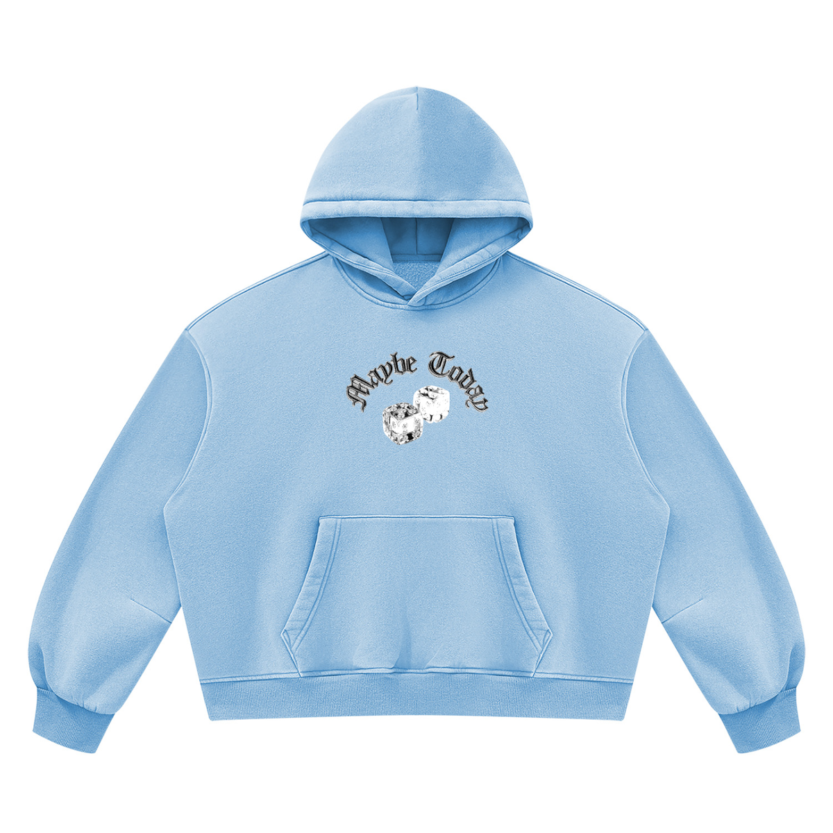 Dicey Boxy Fleece Hoodie