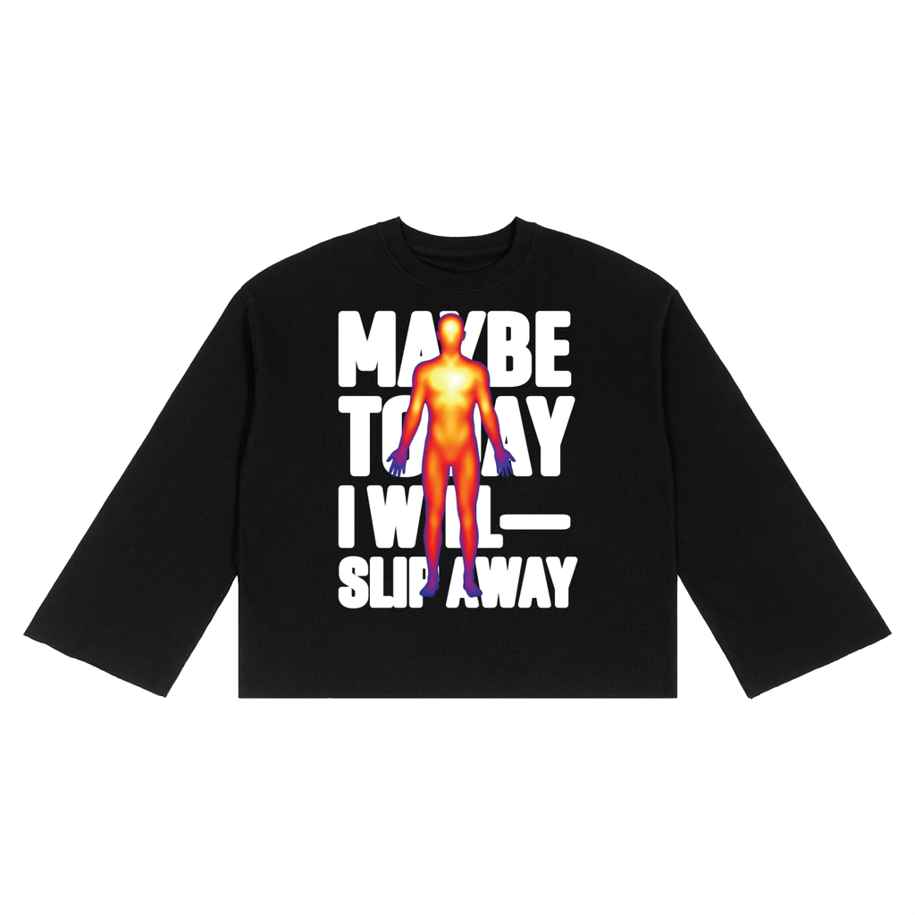 Slip Away Waffle Raw Edge Tee