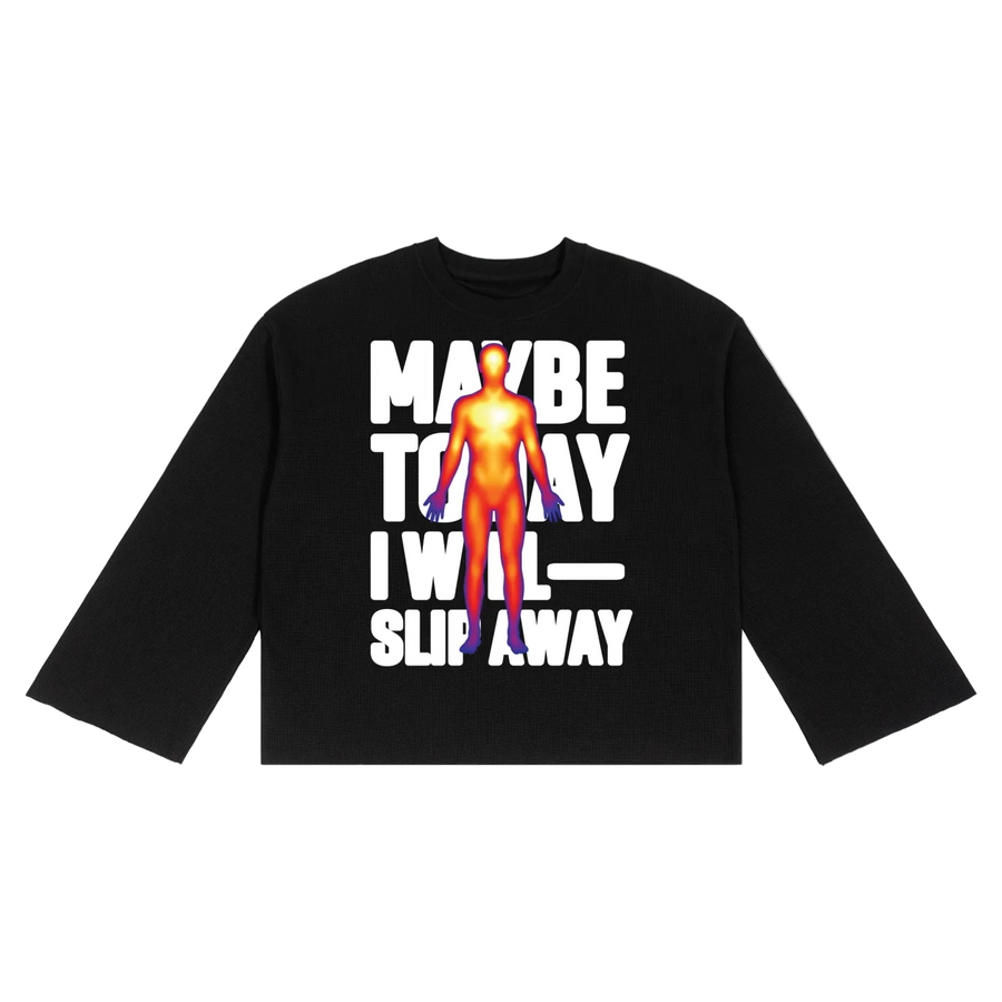 Slip Away Waffle Raw Edge Tee