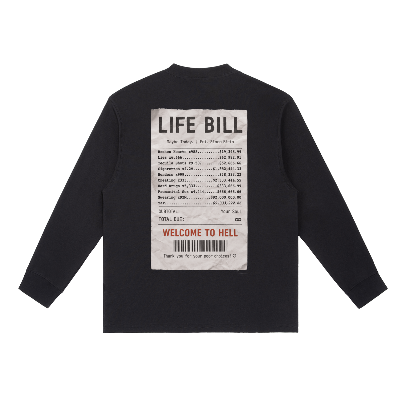 Life Bill Long-Sleeve Tee