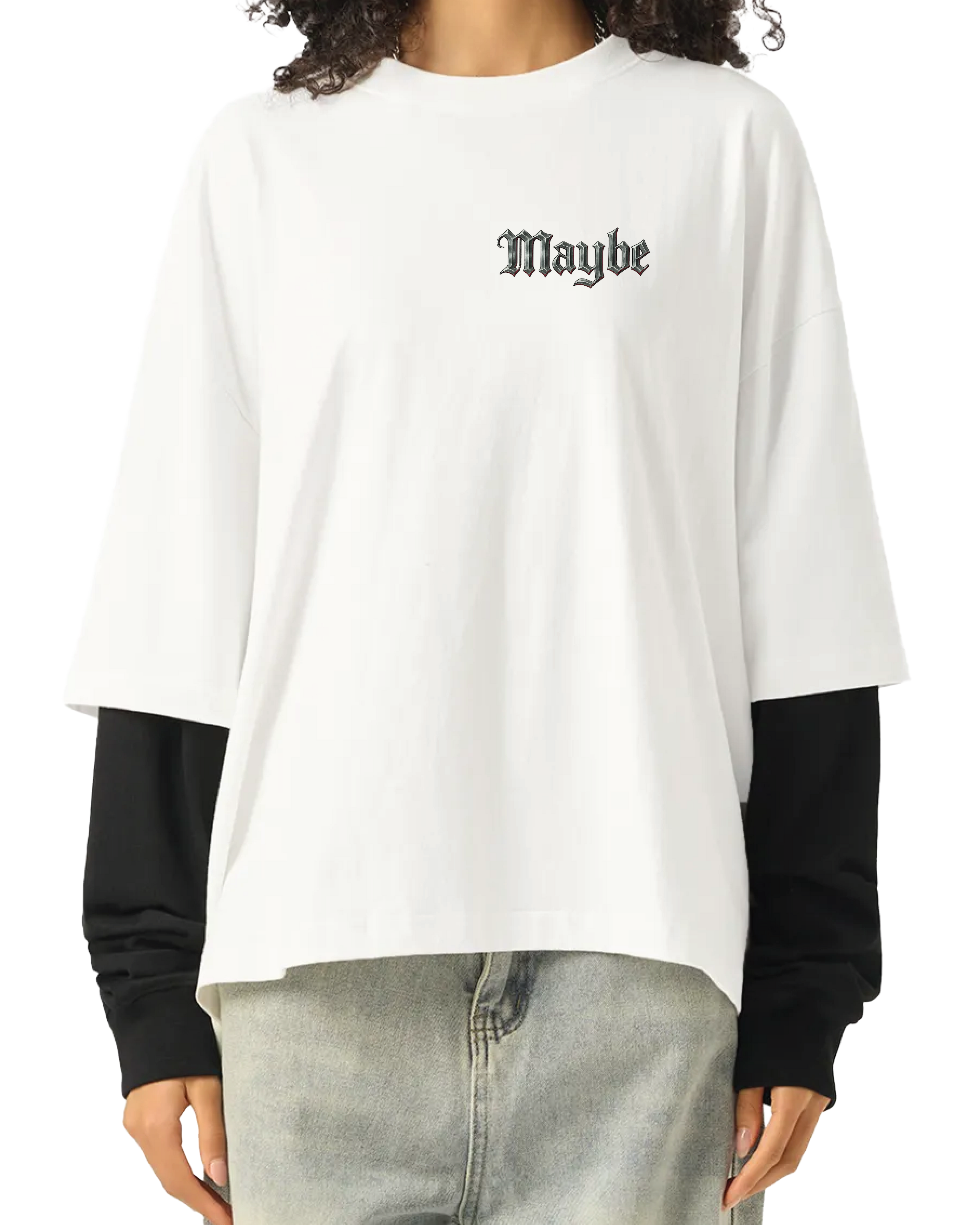 Green Dragon Layered Contrast Tee