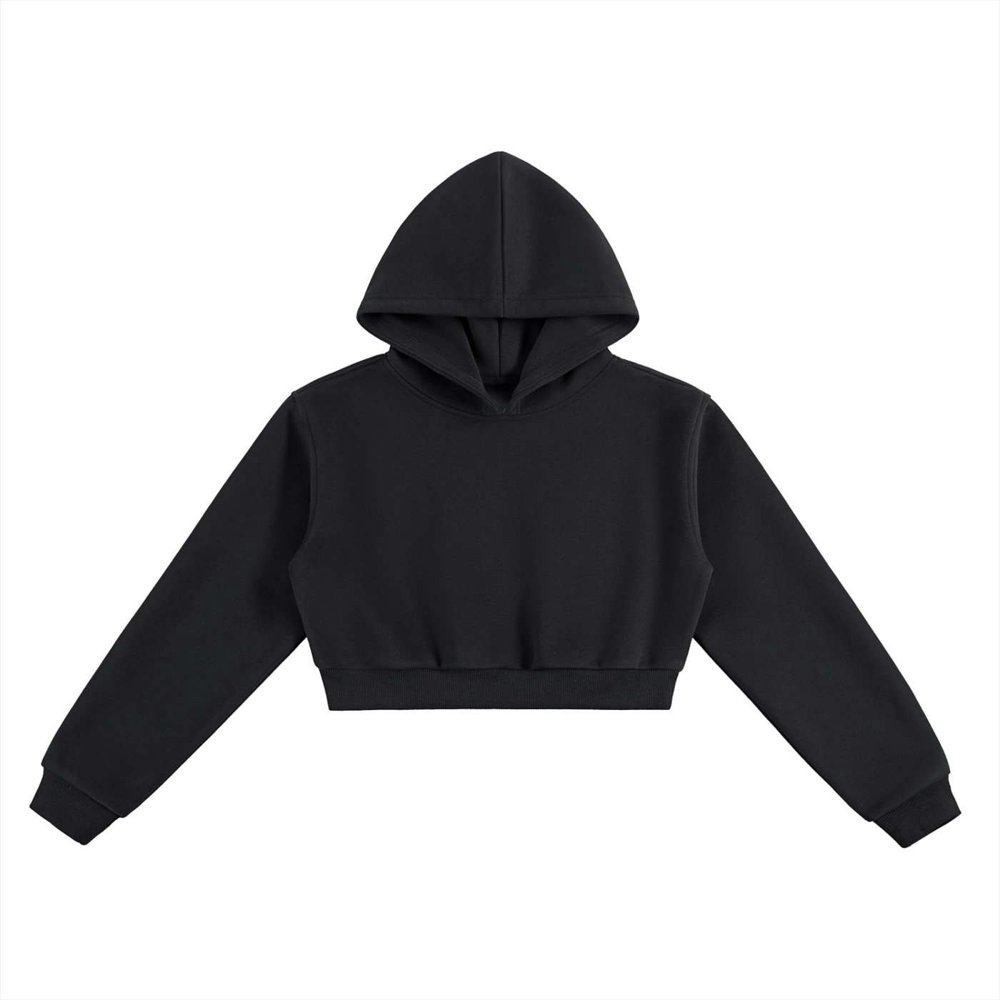 EVERYDAY Essential Cropped Hoodie