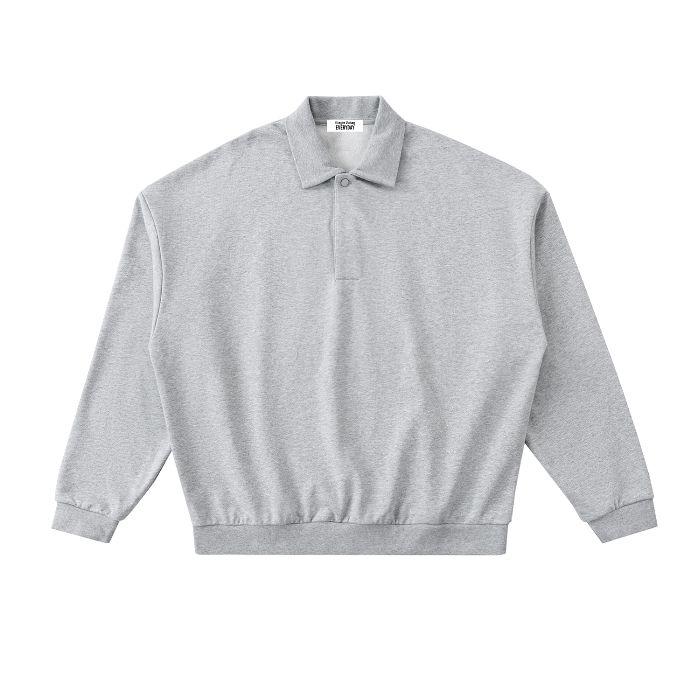 EVERYDAY Heavyweight Fleece Polo Sweatshirt