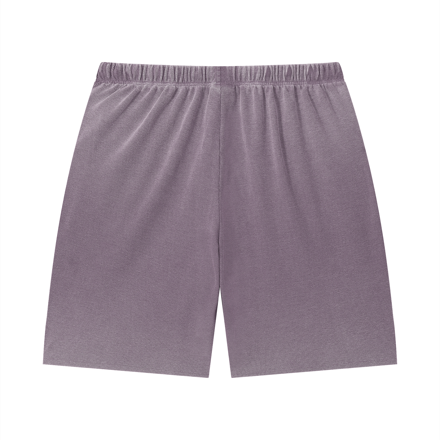 Logo Sunfade Waffle Raw Hem Shorts