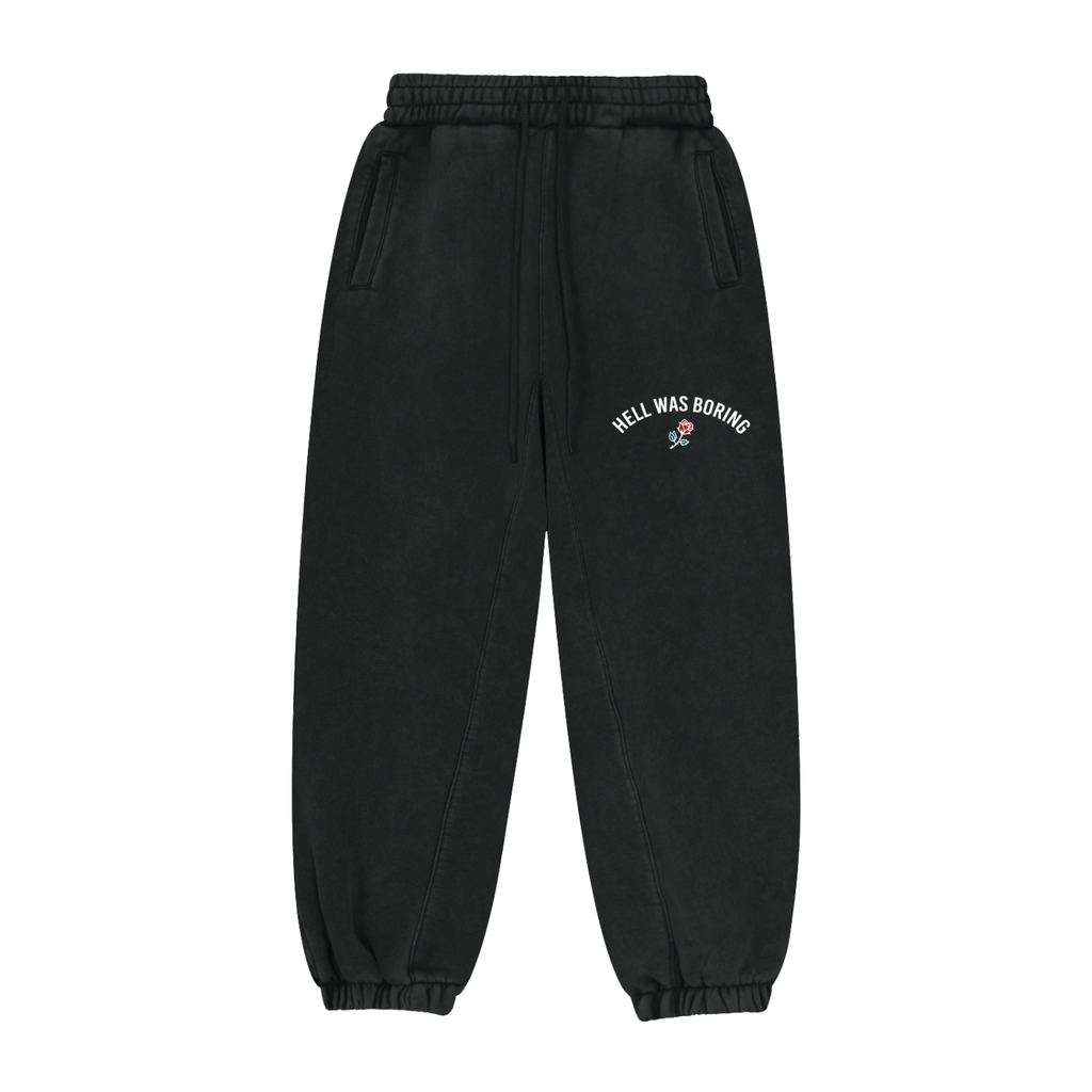 HELL WAS BORING Fleece Sweatpants