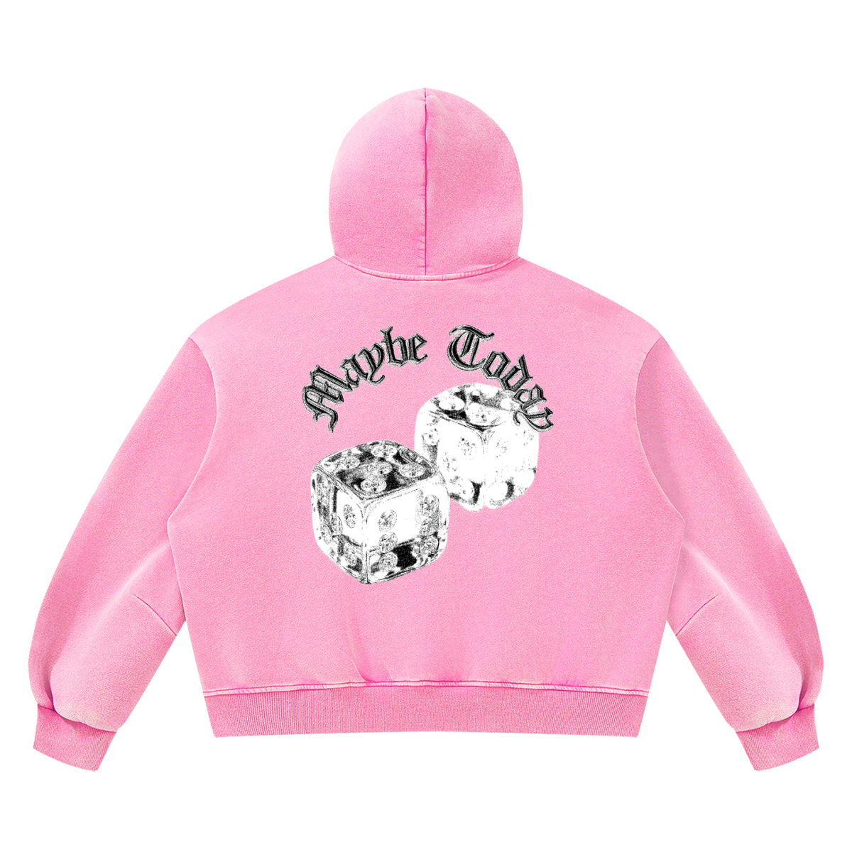 Dicey Boxy Fleece Hoodie