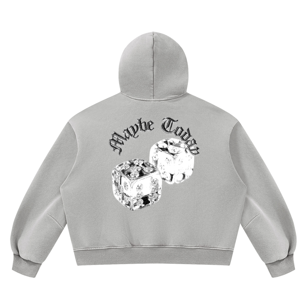 Dicey Boxy Fleece Hoodie