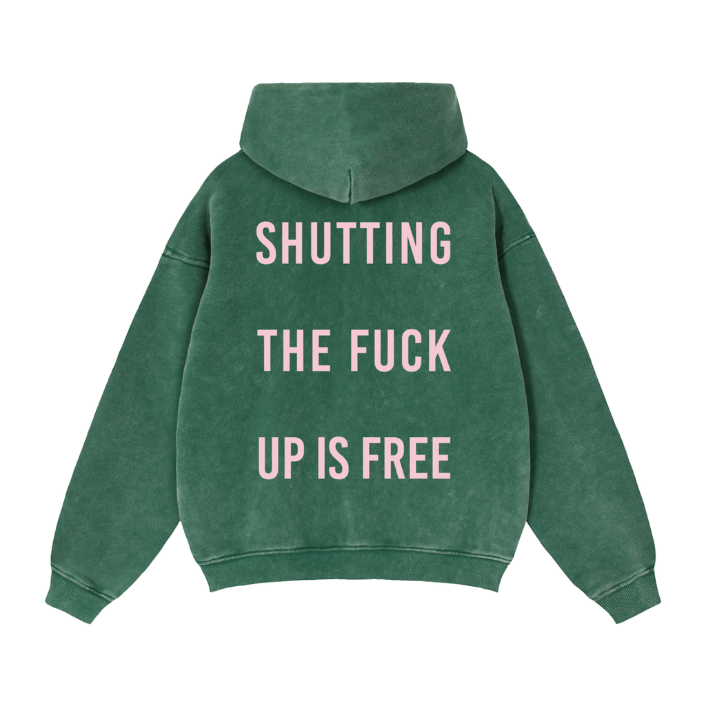 Shut Up Zip Fleece Hoodie