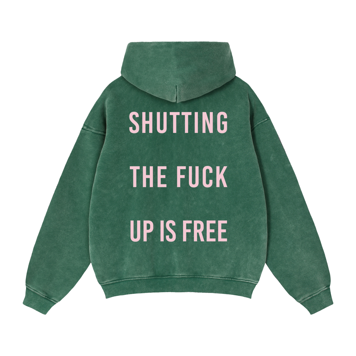 Shut Up Zip Fleece Hoodie