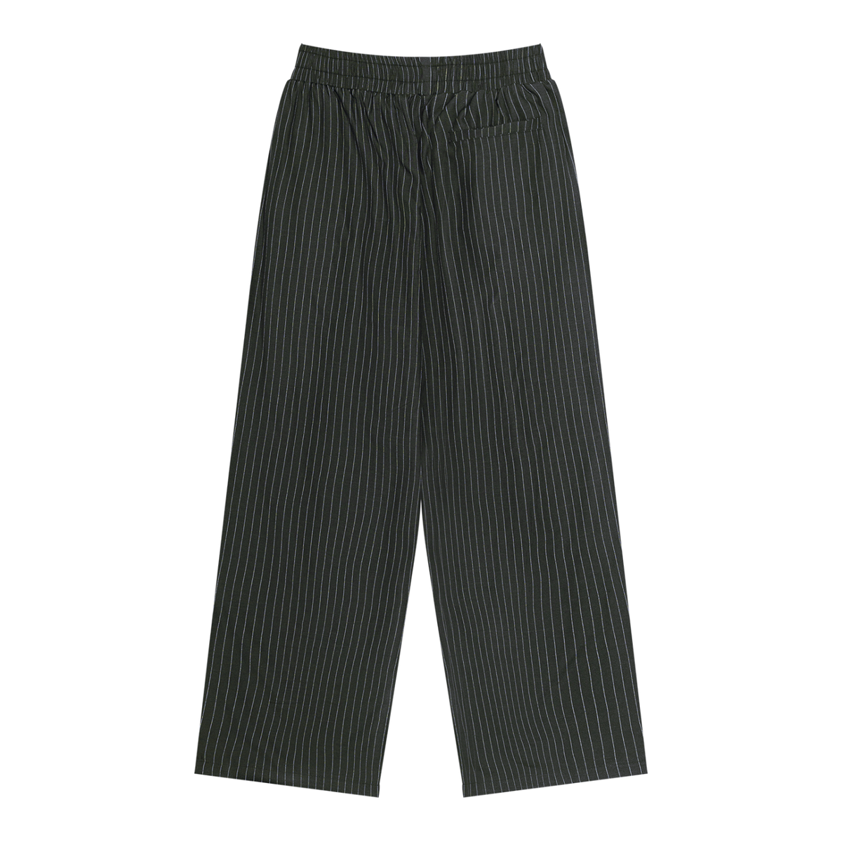 Serpent Striped Pleated Pants