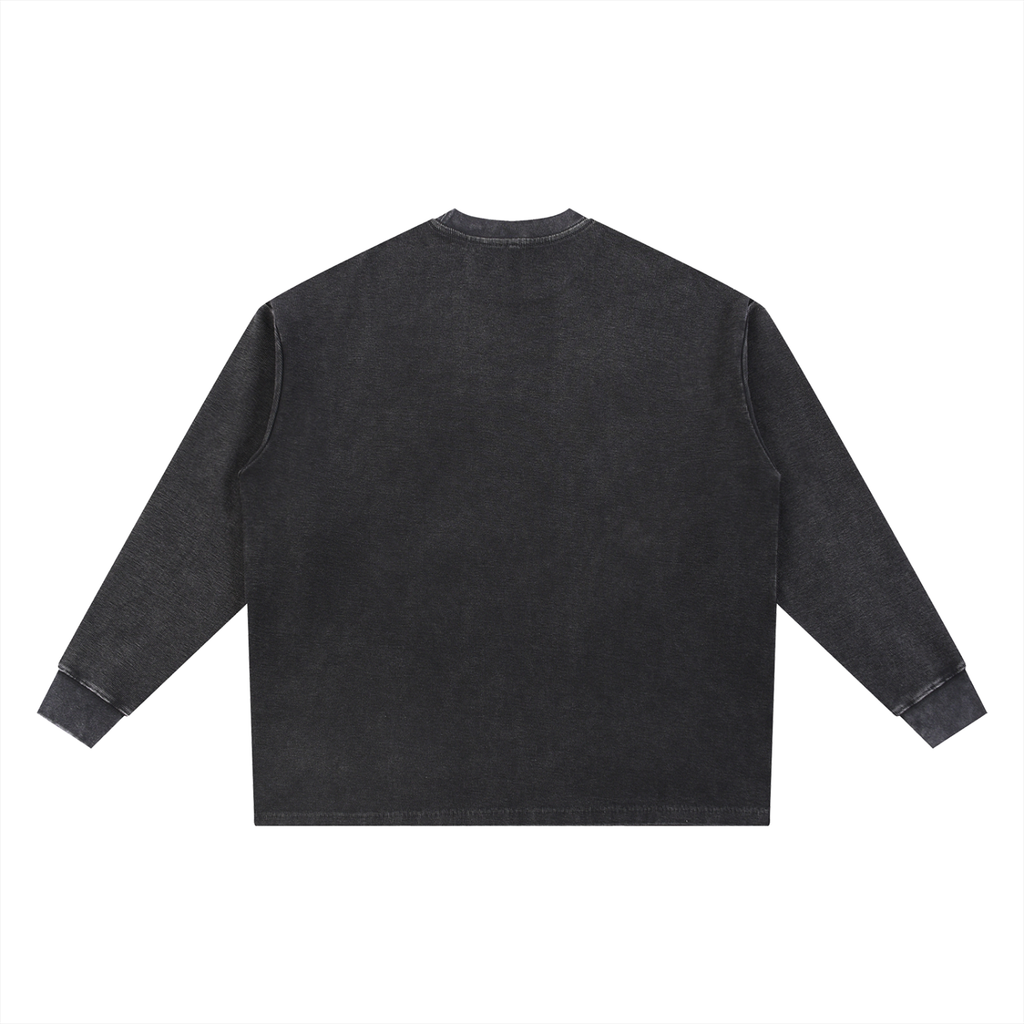 Radiation Mineral Wash Waffle Oversized T-Shirt