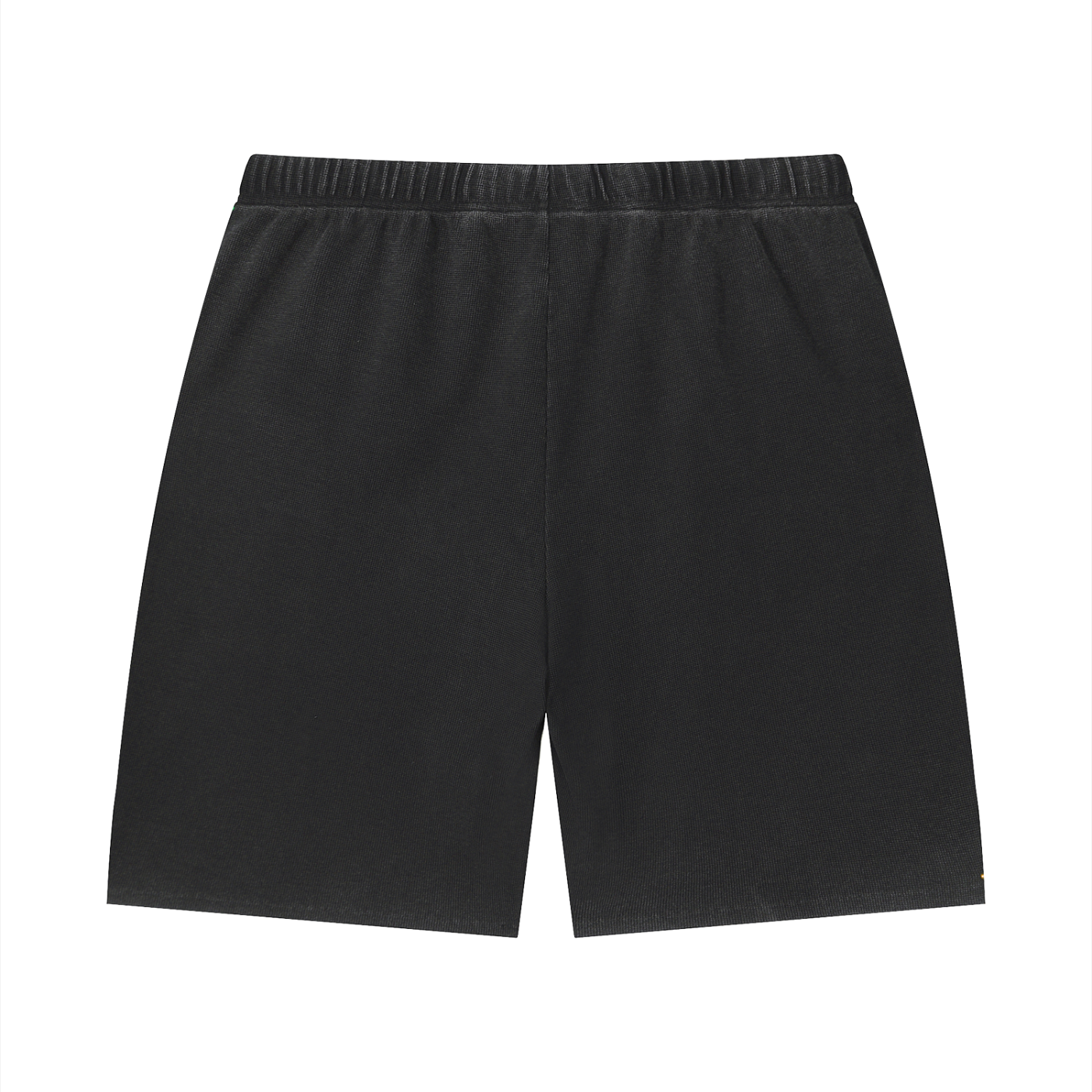 Logo Sunfade Waffle Raw Hem Shorts