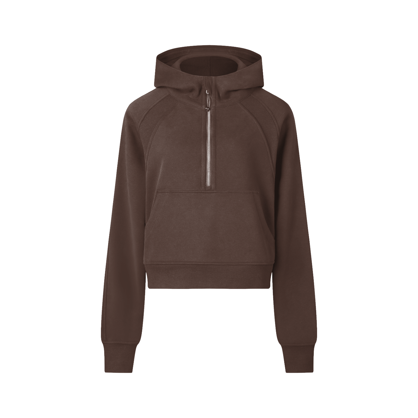 EVERYDAY Cropped Half-Zip Hoodie