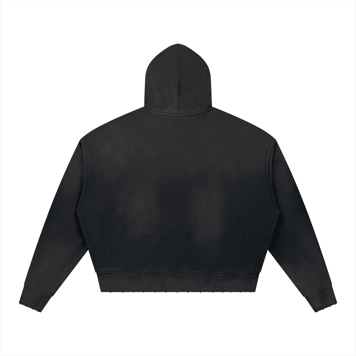 Mathilda Sunfade Distressed Boxy Hoodie