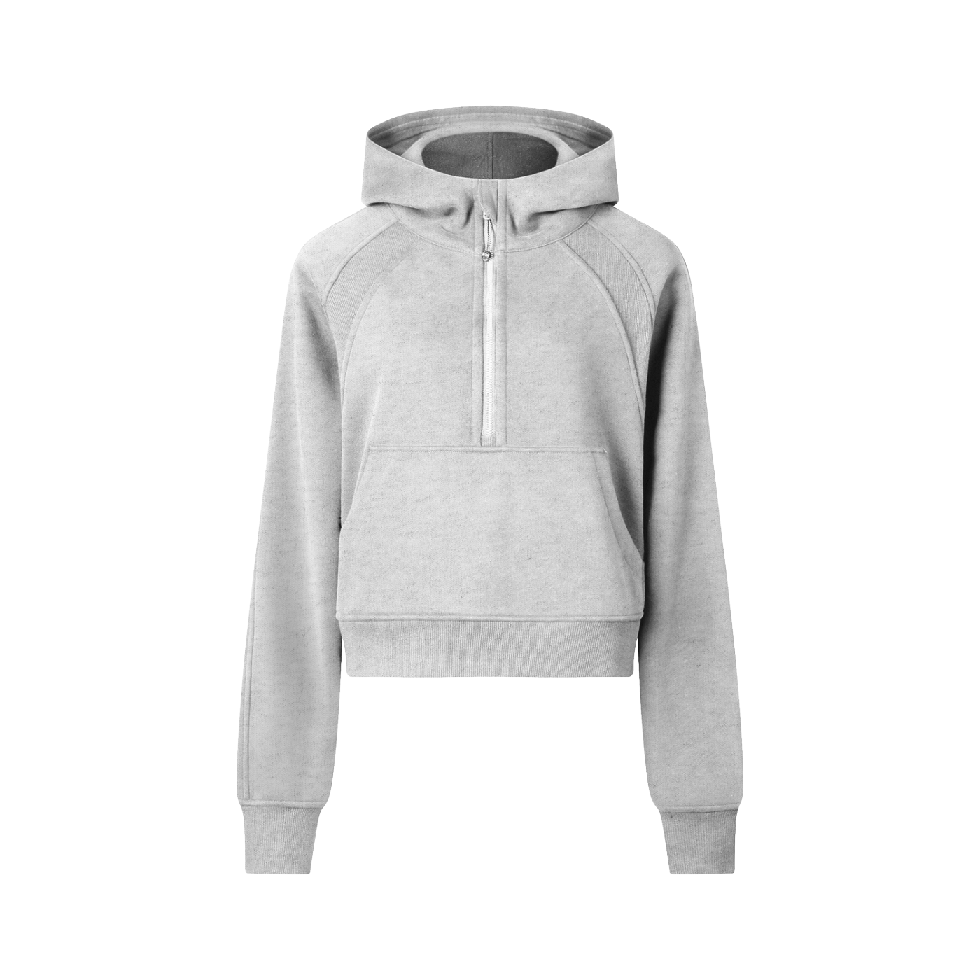 EVERYDAY Cropped Half-Zip Hoodie