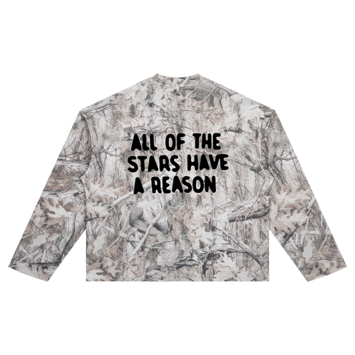 ALL OF THE STARS Tree Camo Waffle Tee