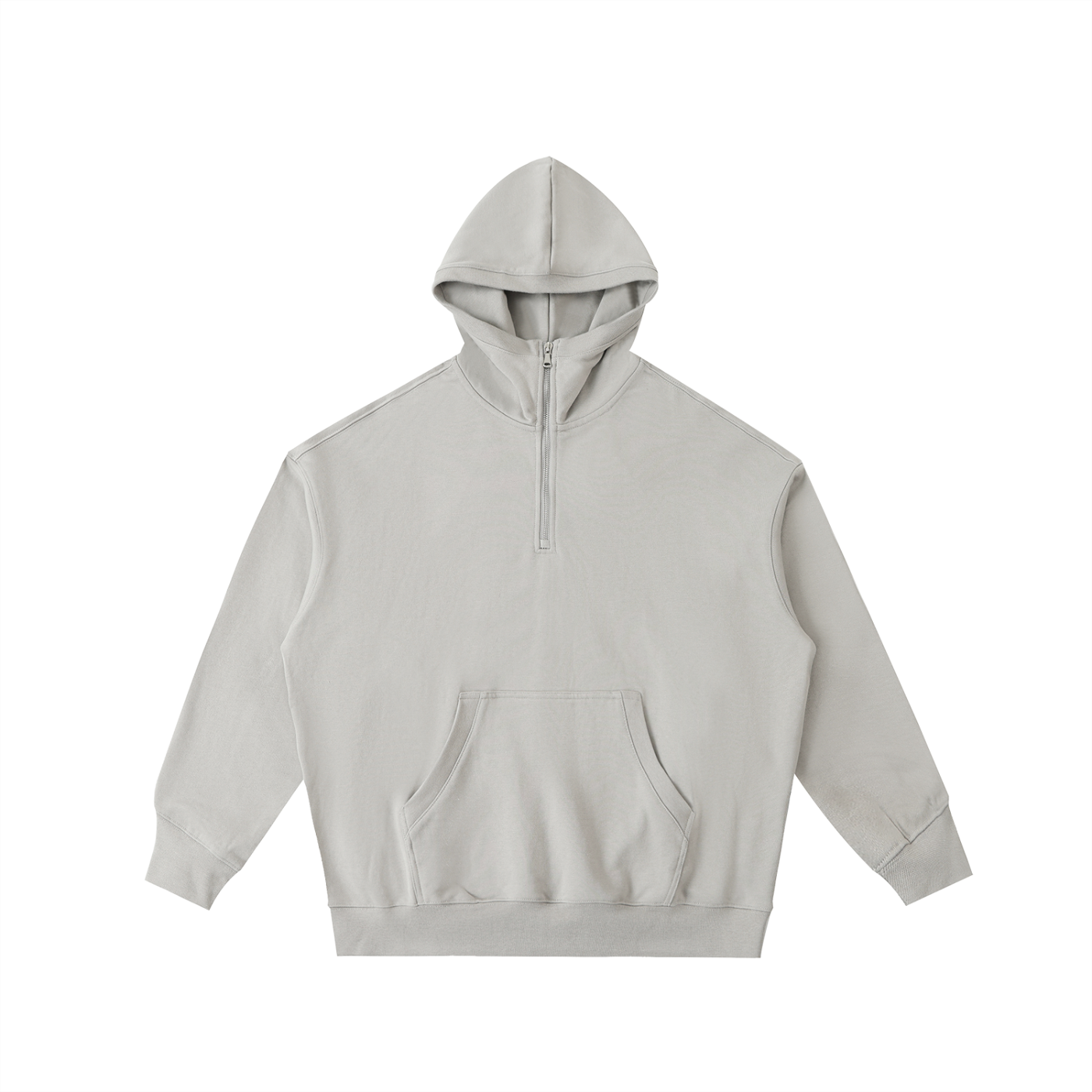 EVERYDAY Big Hood Half-Zip Fleece Hoodie