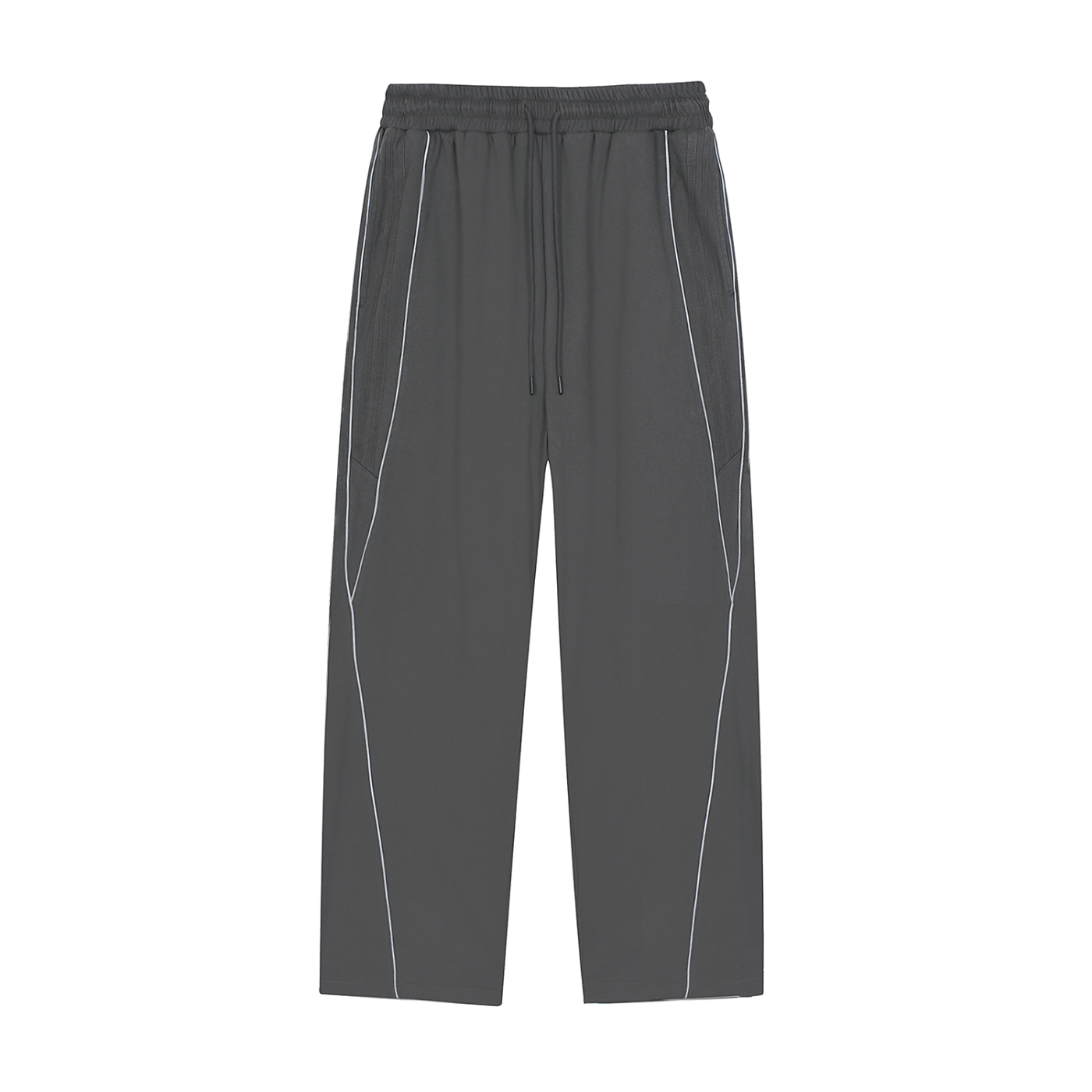 EVERYDAY Reflection Striped Straight-Leg Sweatpants