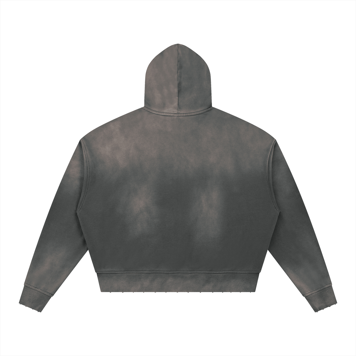 Mathilda Sunfade Distressed Boxy Hoodie
