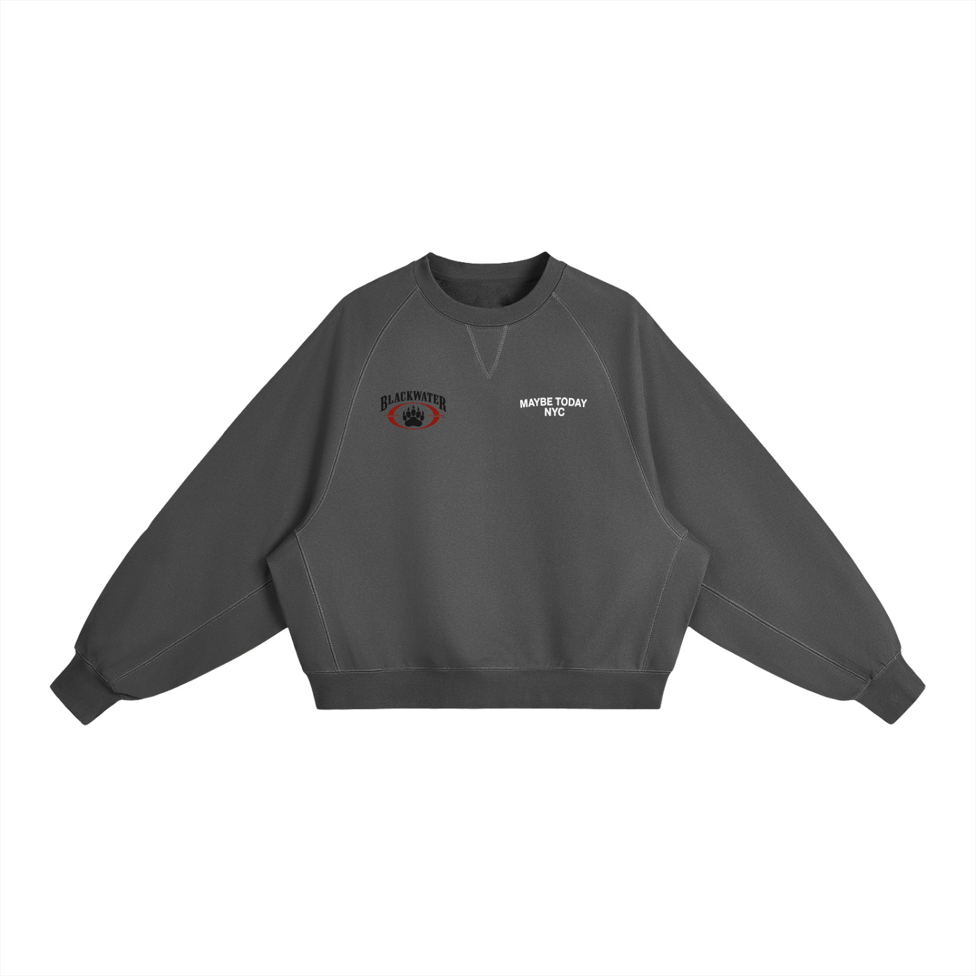 Black Water Heavyweight Boxy Sweatshirt