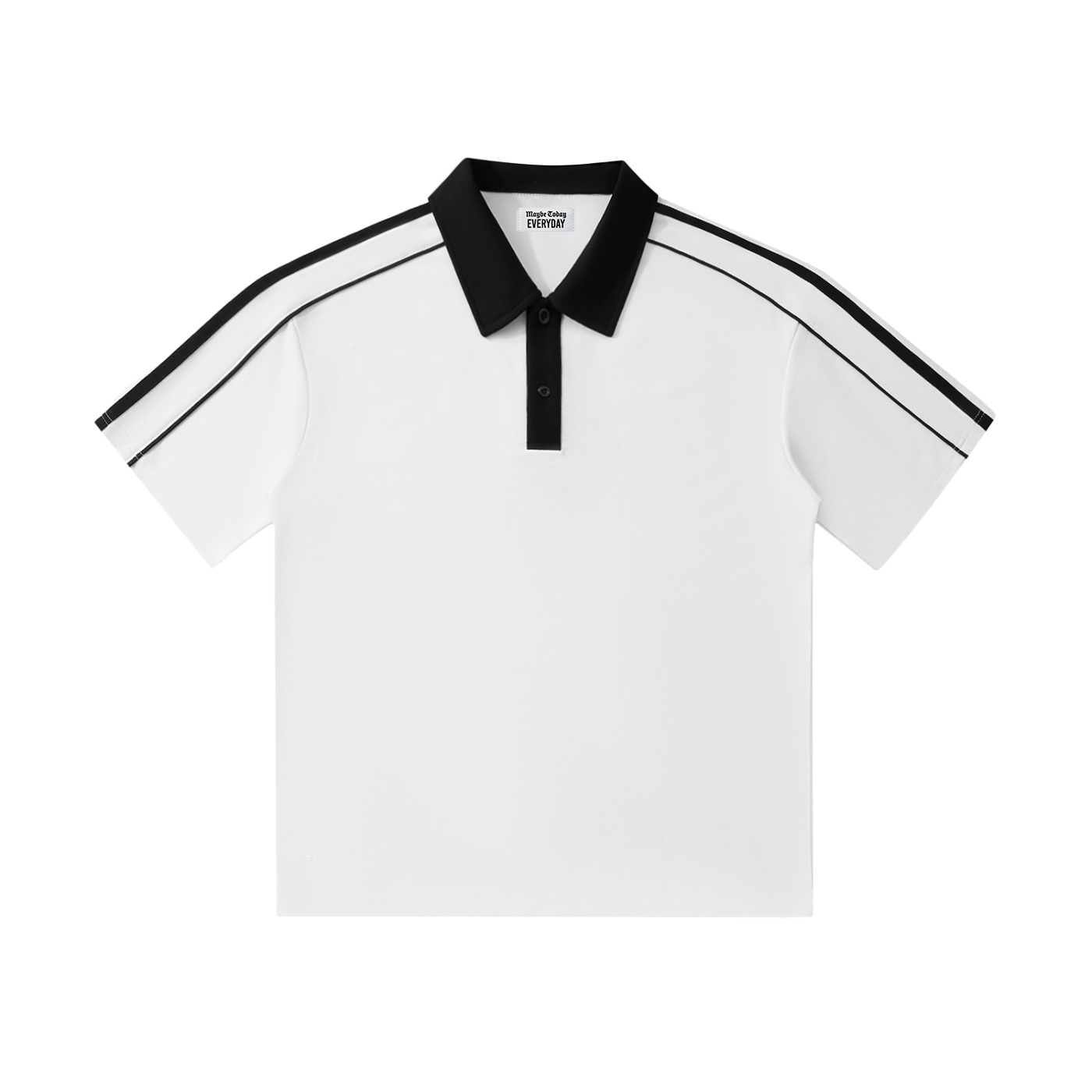 EVERYDAY Contrast Collar Polo Shirt