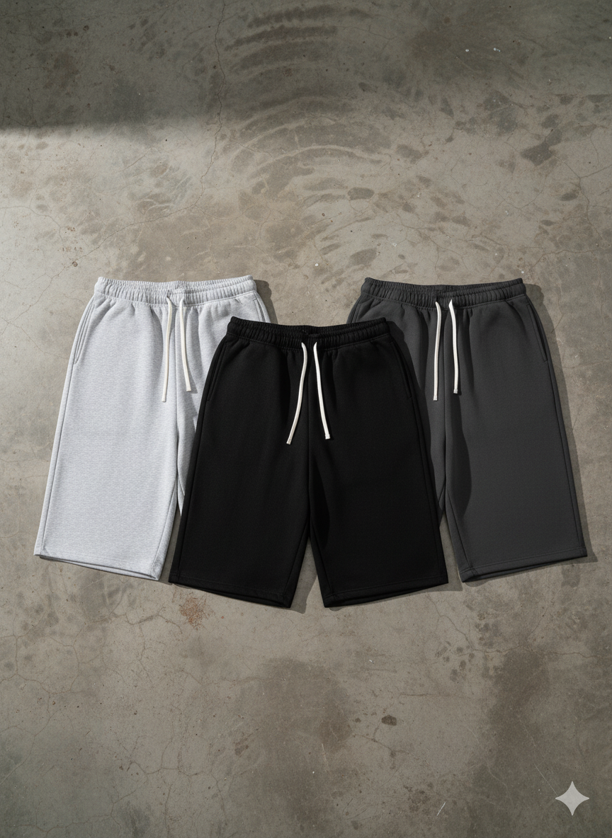 EVERYDAY Relaxed Drawstring 3/4 Sweatpants