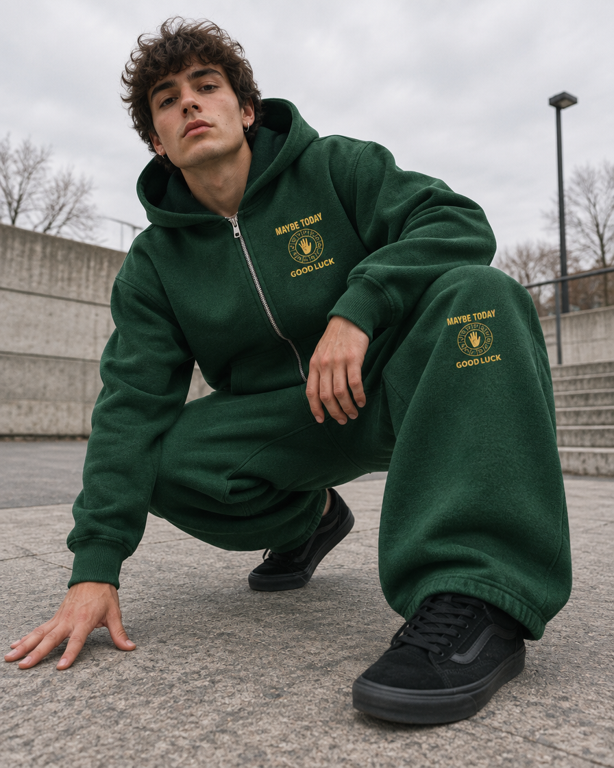Good Luck Barrel Leg Sweatpants
