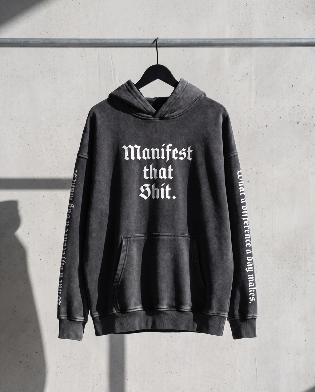 Manifest Snow Wash Fleece Hoodie
