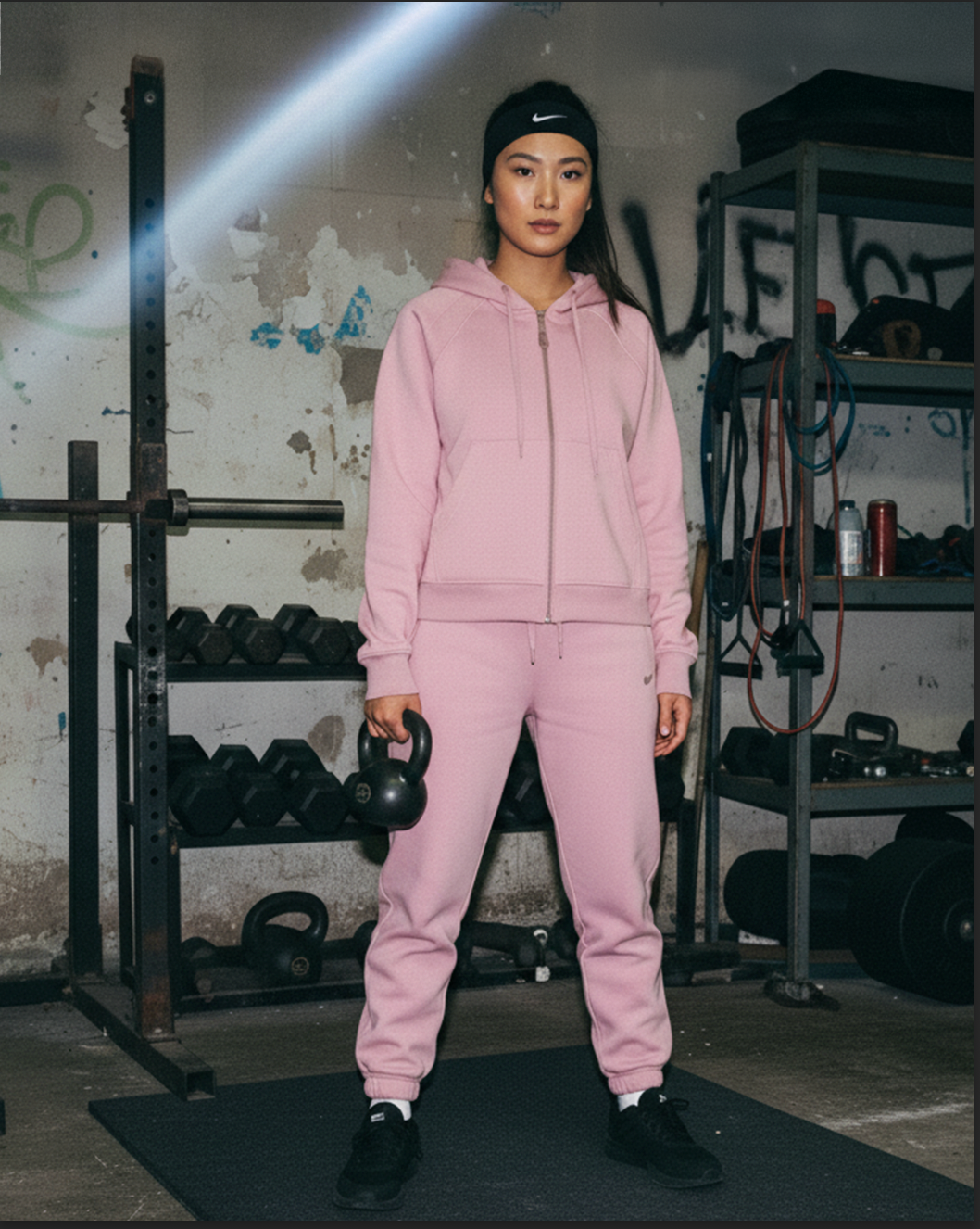 EVERYDAY Cropped Zip-Through Hoodie