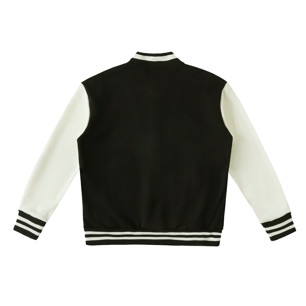 EVERYDAY Two-Tone Fleece Varsity Jacket