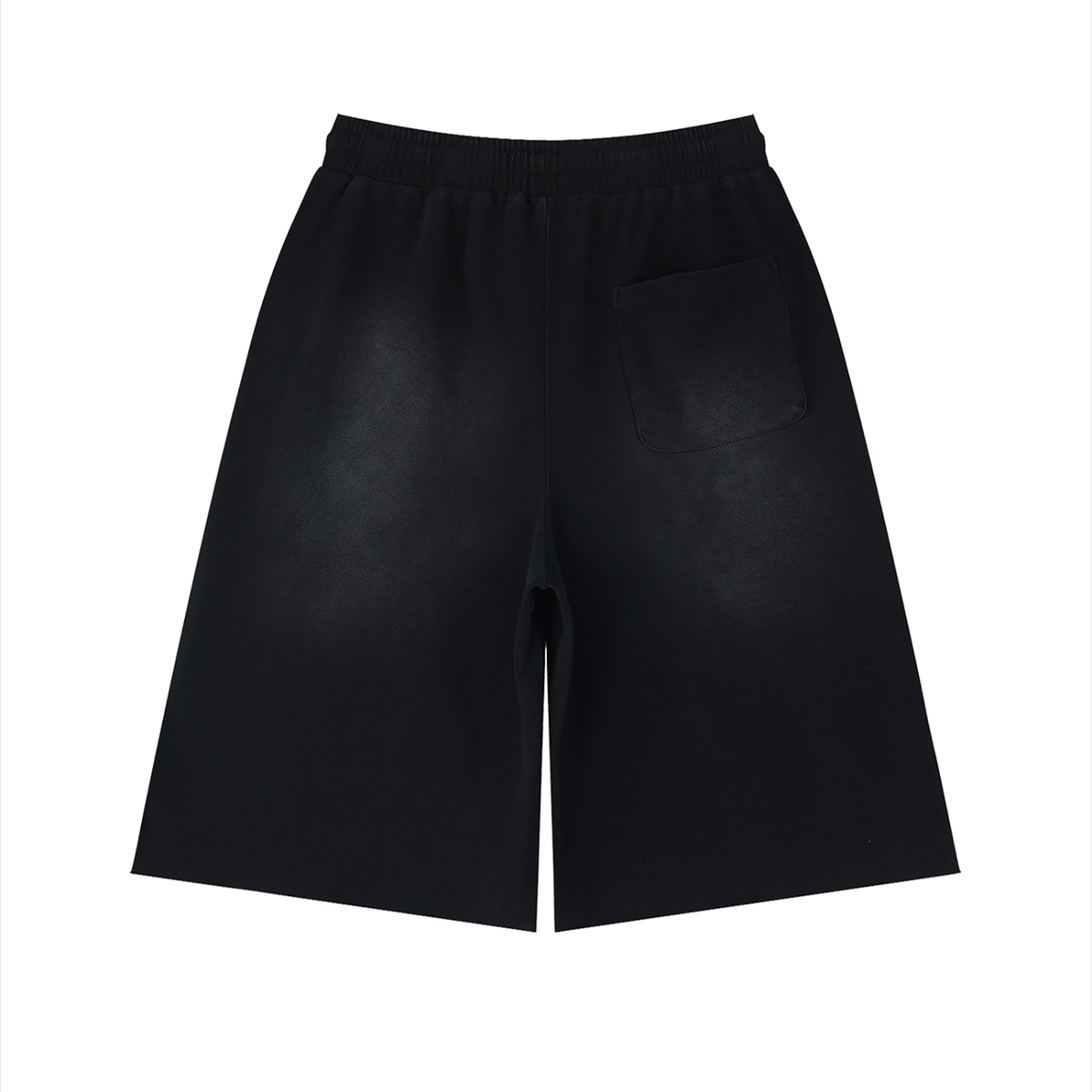 Cherry Blossom Sunfade Raw Edge Shorts
