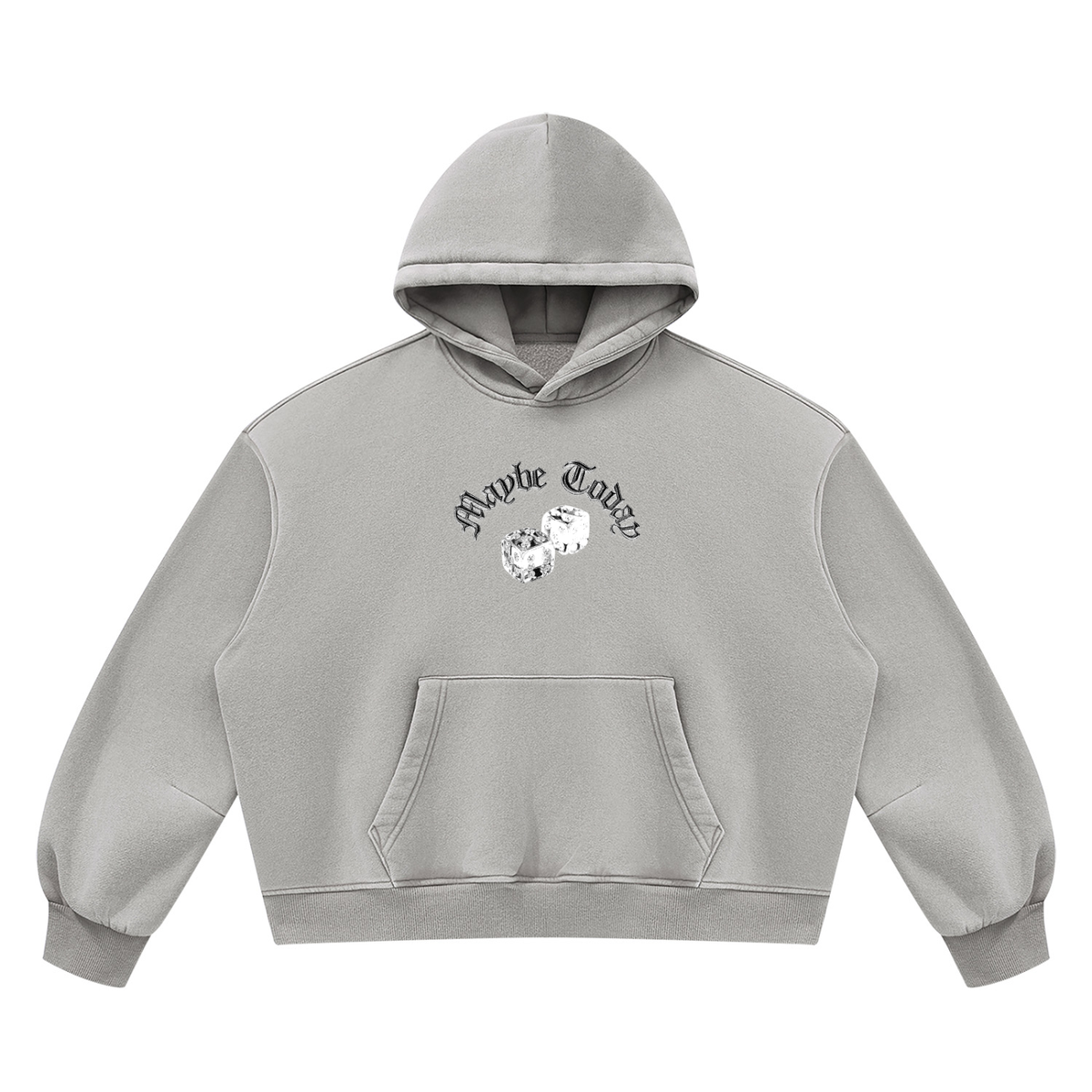 Dicey Boxy Fleece Hoodie