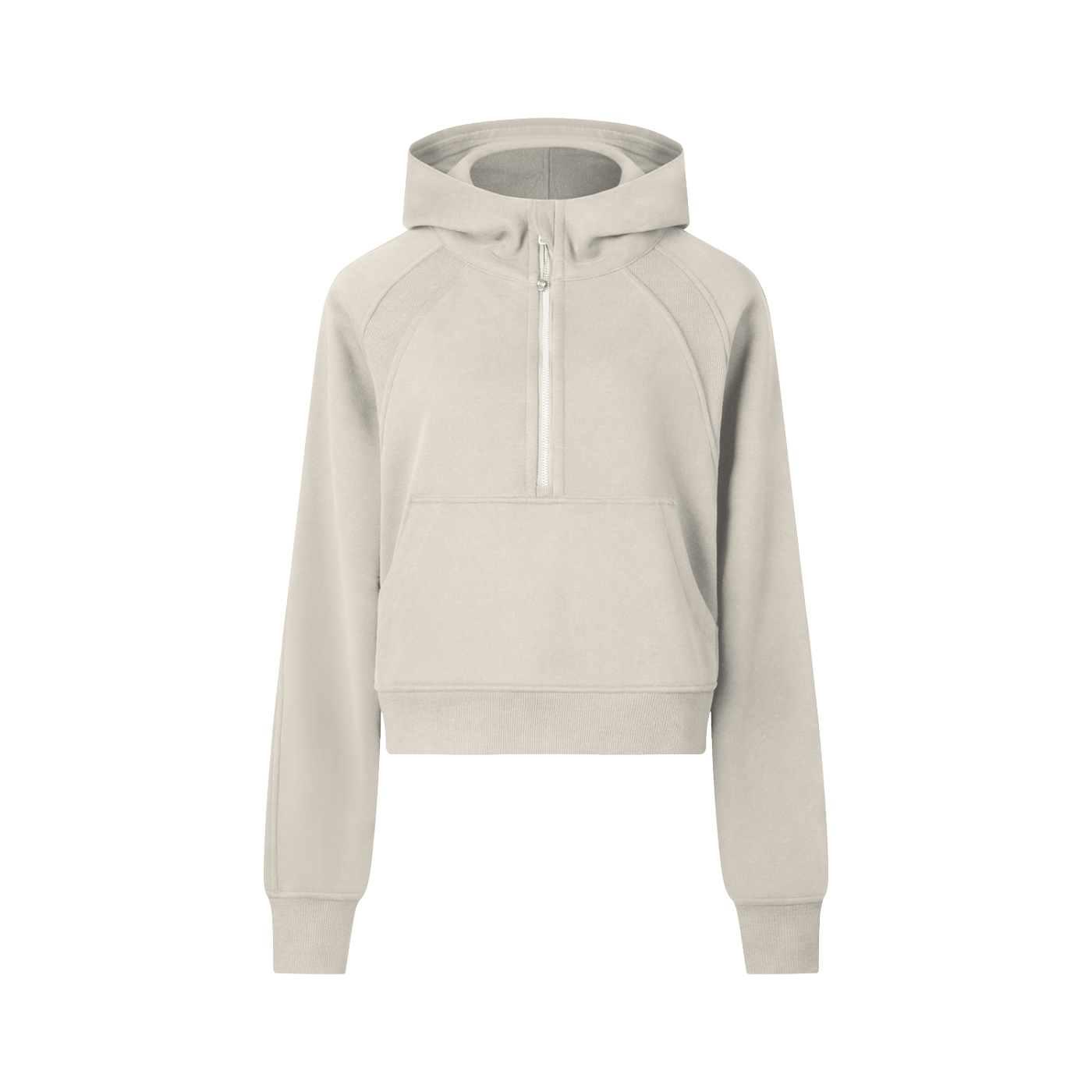 EVERYDAY Cropped Half-Zip Hoodie