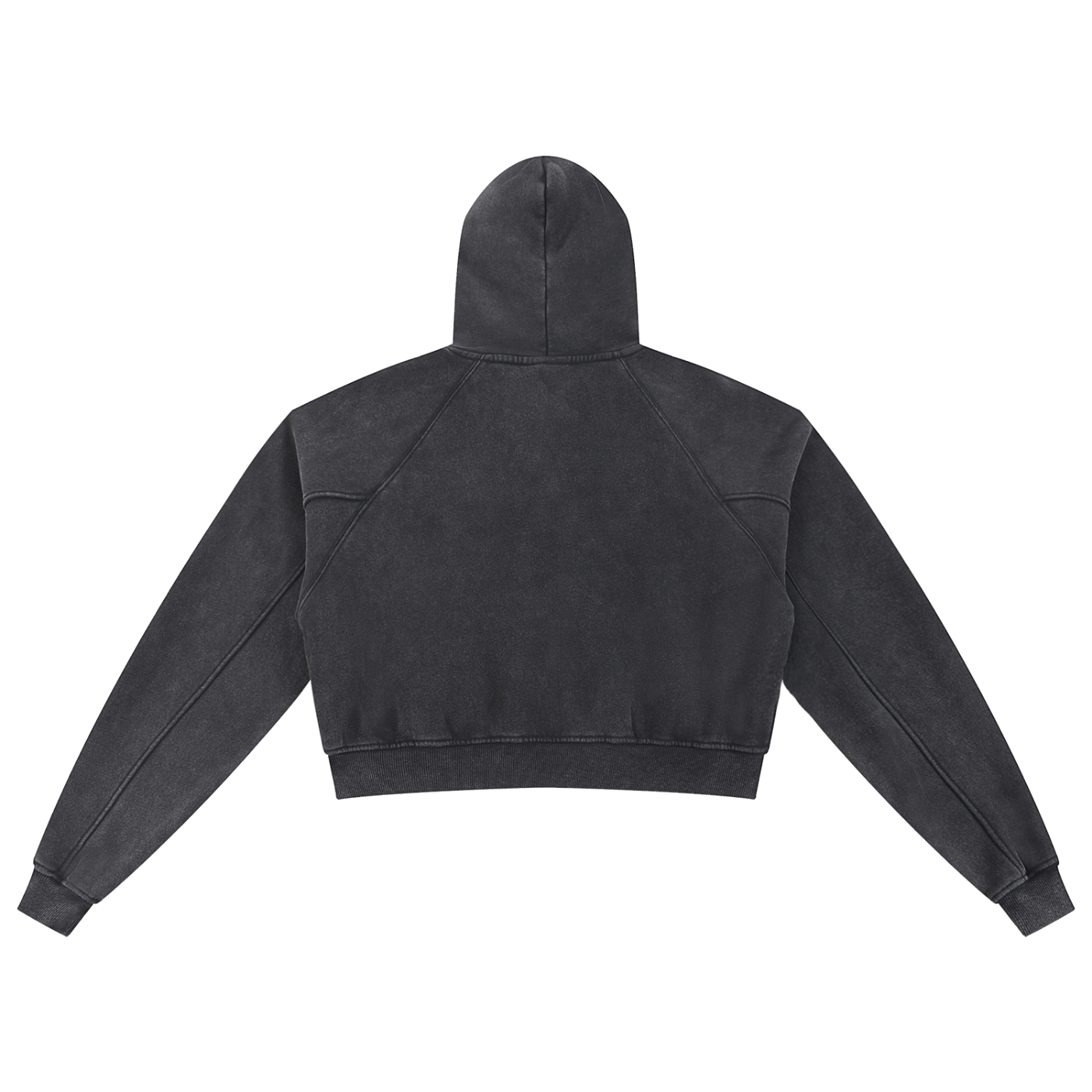 EVERYDAY Snow Washed Cropped Hoodie