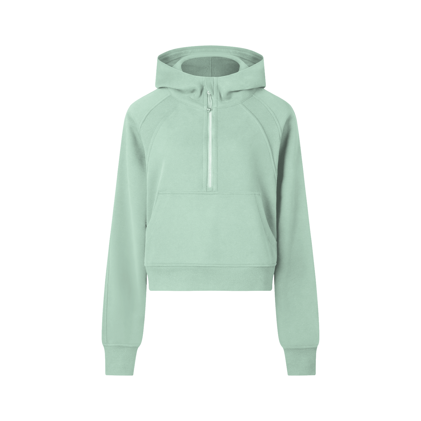 EVERYDAY Cropped Half-Zip Hoodie