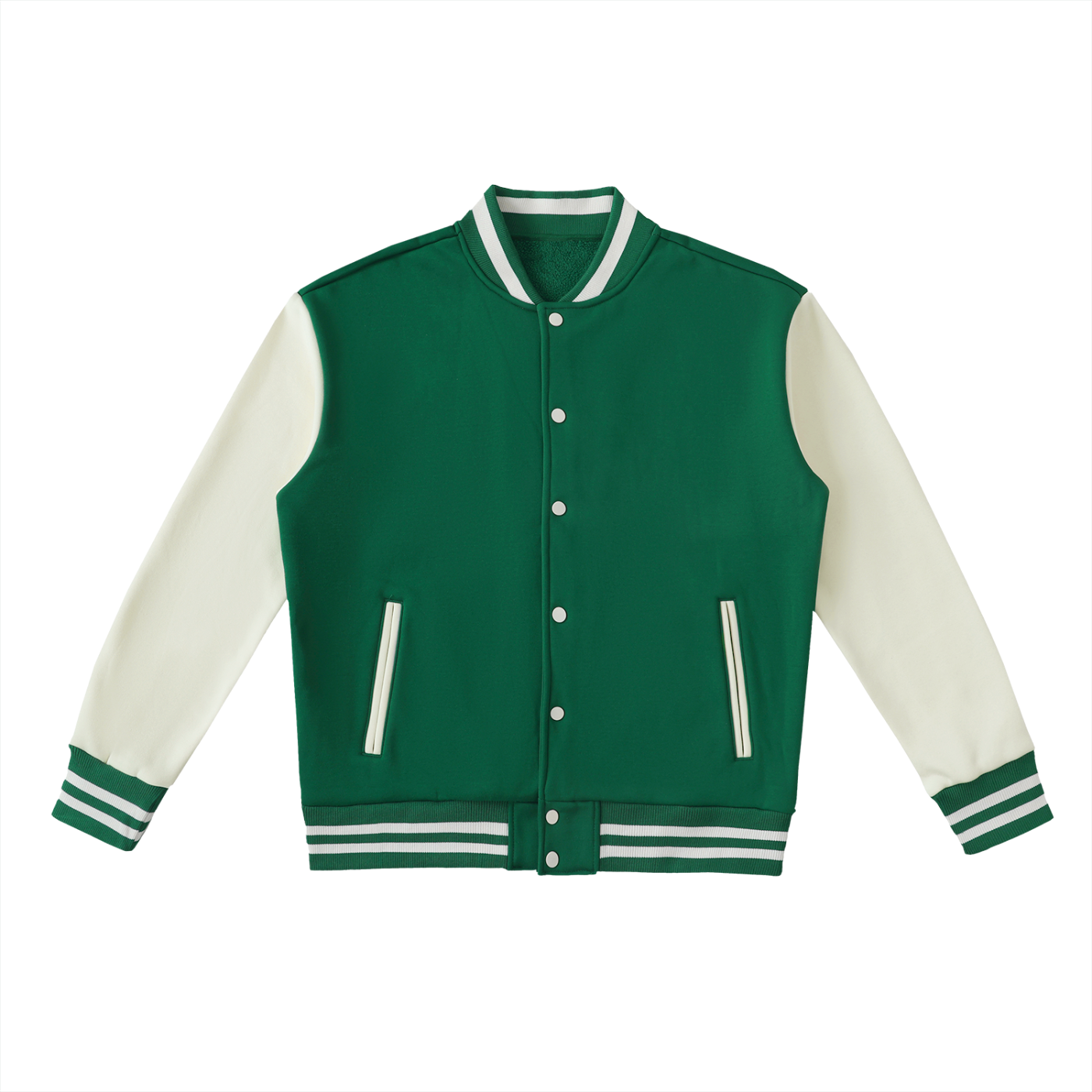EVERYDAY Two-Tone Fleece Varsity Jacket