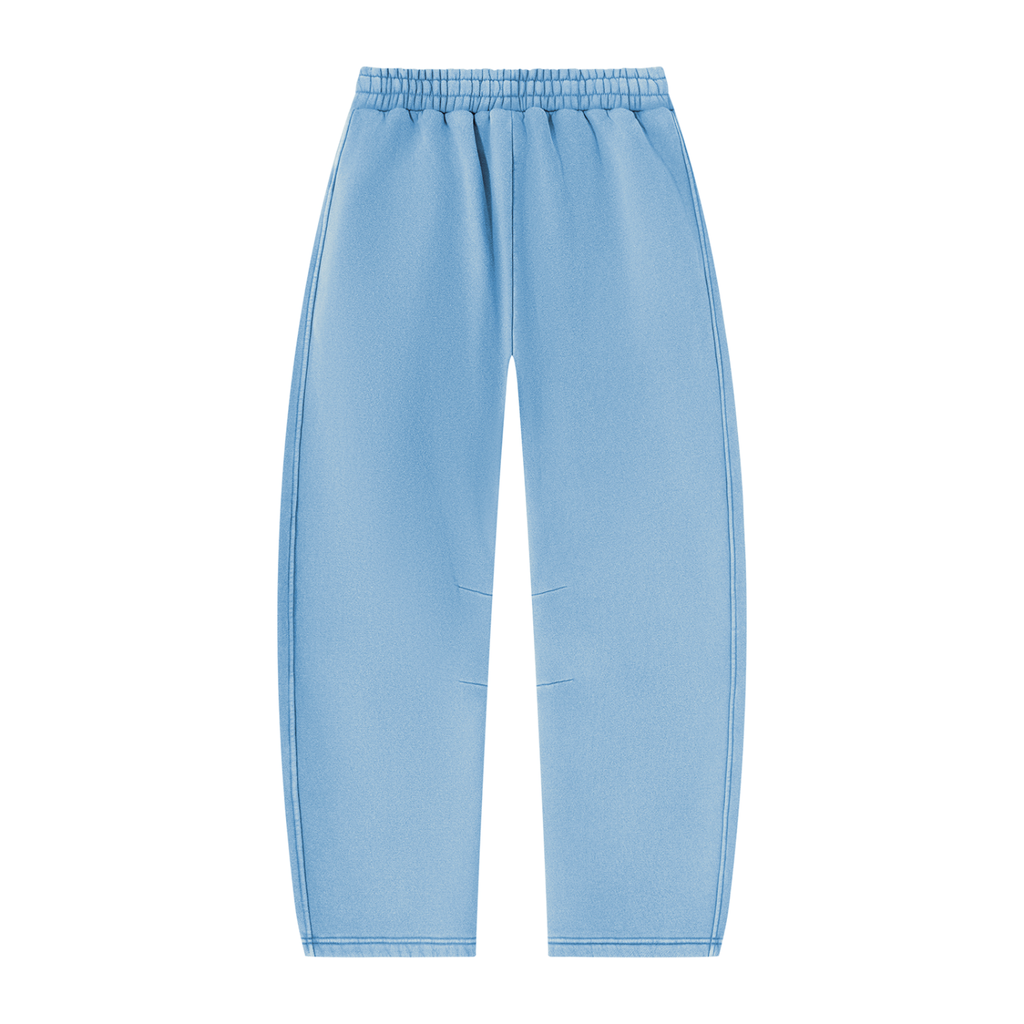 Dicey Barrel Leg Fleece Sweatpants