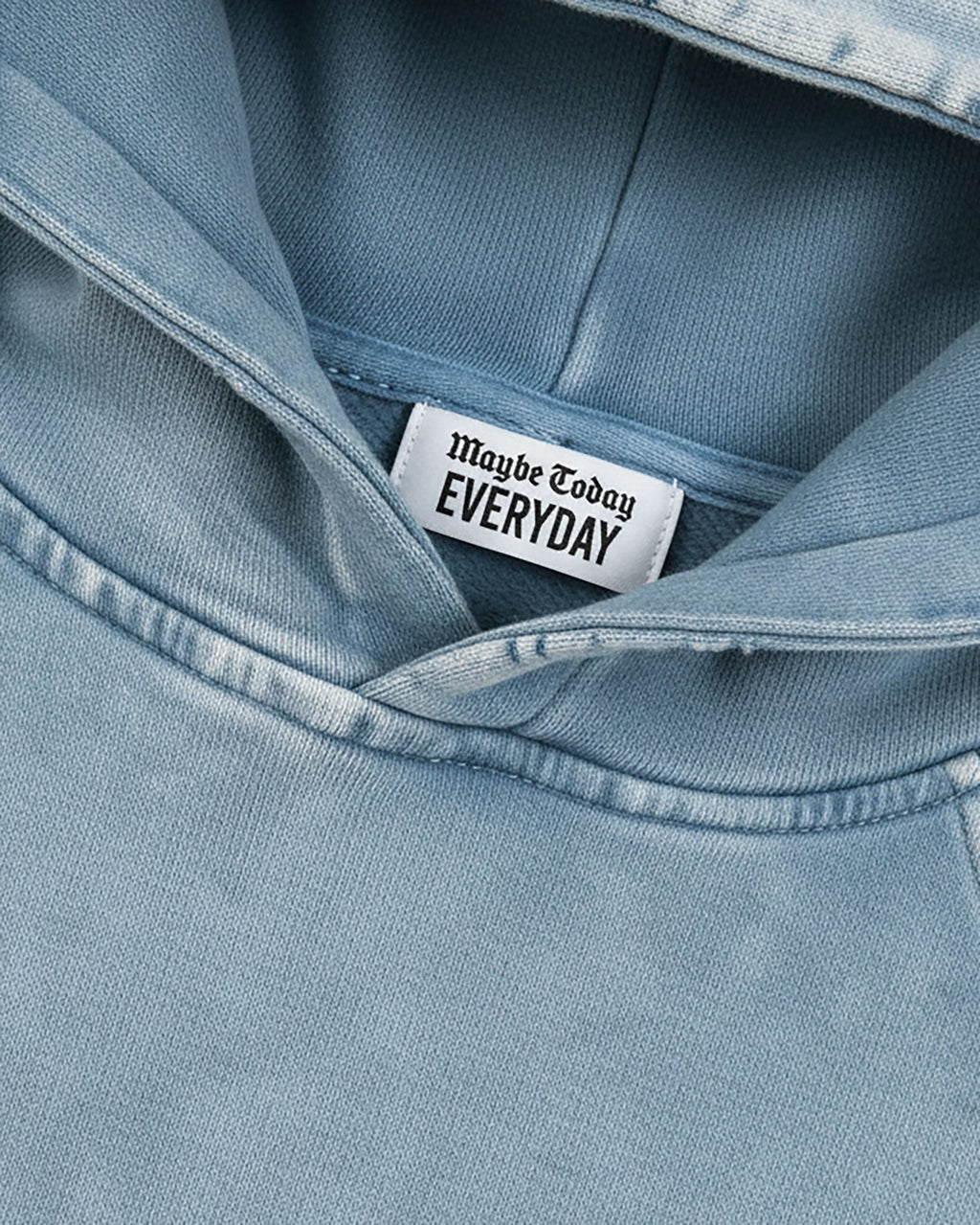EVERYDAY Vintage Washed Frayed-Hem Hoodie