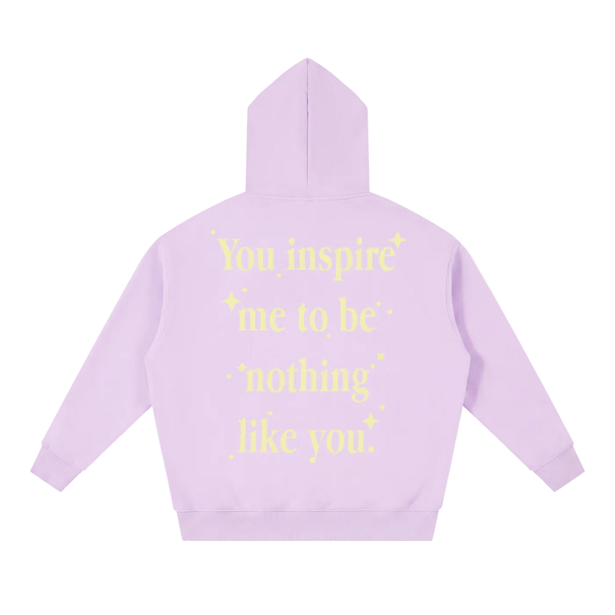 Inspire Me Boxy Fit Fleece Hoodie