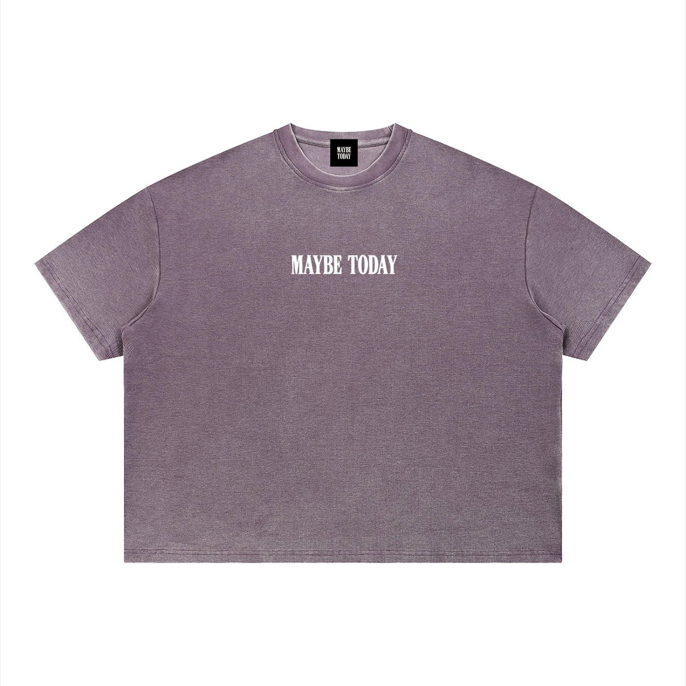 Logo Sunfade Boxy Waffle Tee