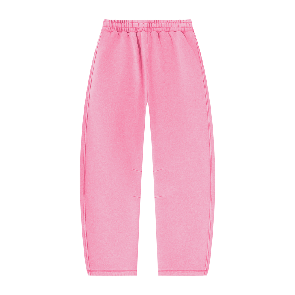Dicey Barrel Leg Fleece Sweatpants