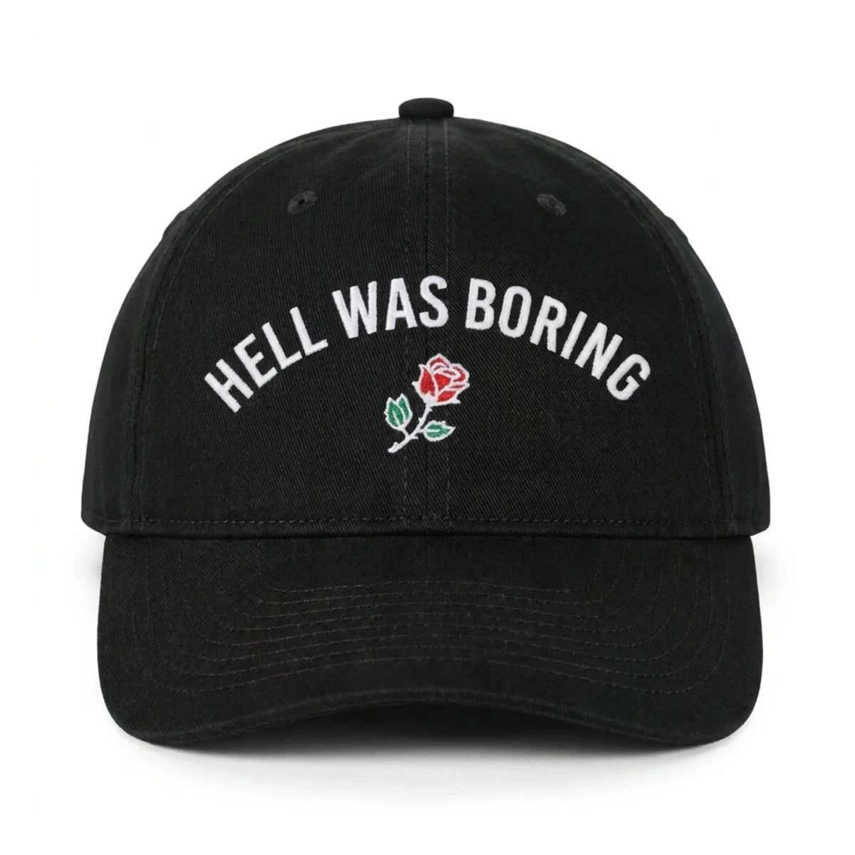 HELL WAS BORING Cap