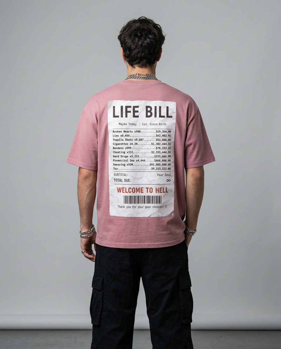 Life Bill Drop Shoulder Tee