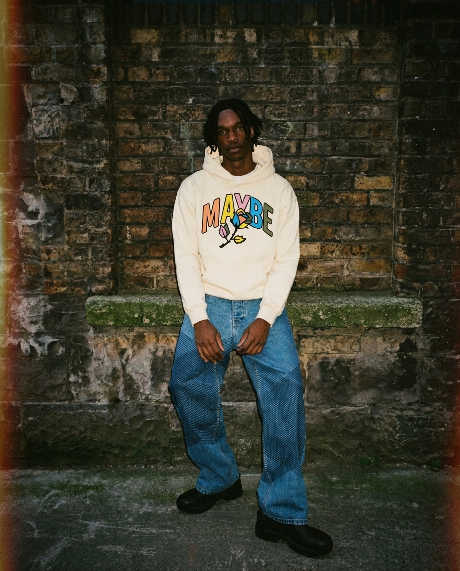 Fall Rose Fleece Hoodie