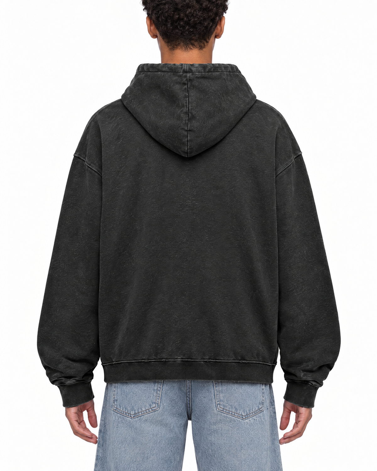 Psycho Hoodie on model, back