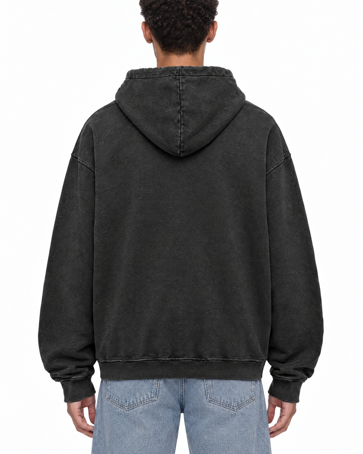 Rob Zombie Hoodie on model, back