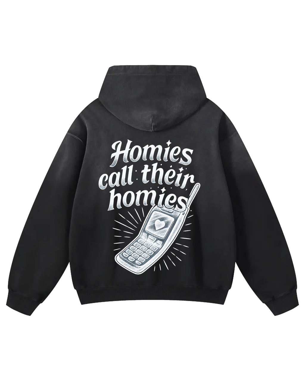Homies Call their Homies Sun Faded Hoodie