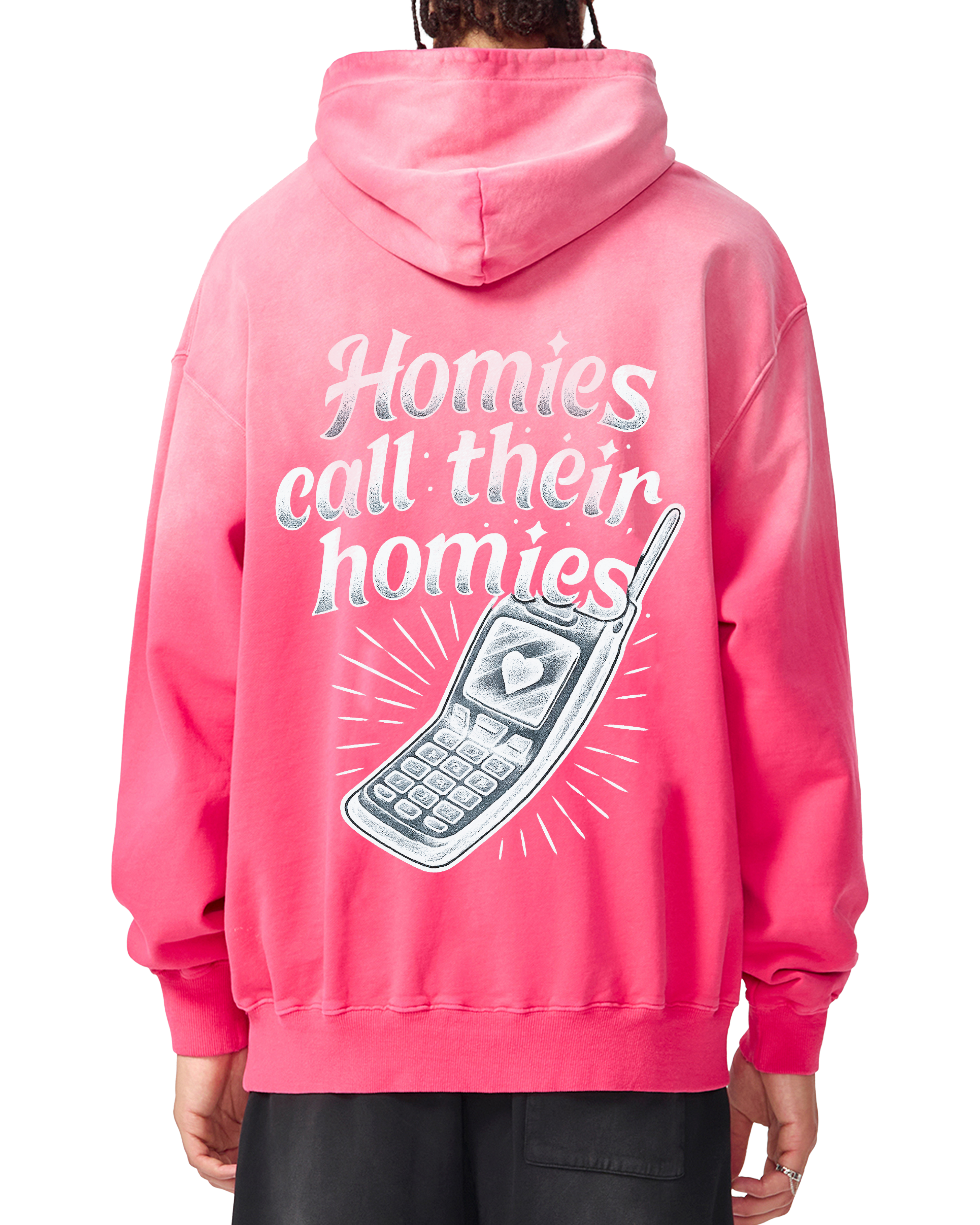 Homies Call their Homies Sun Faded Hoodie