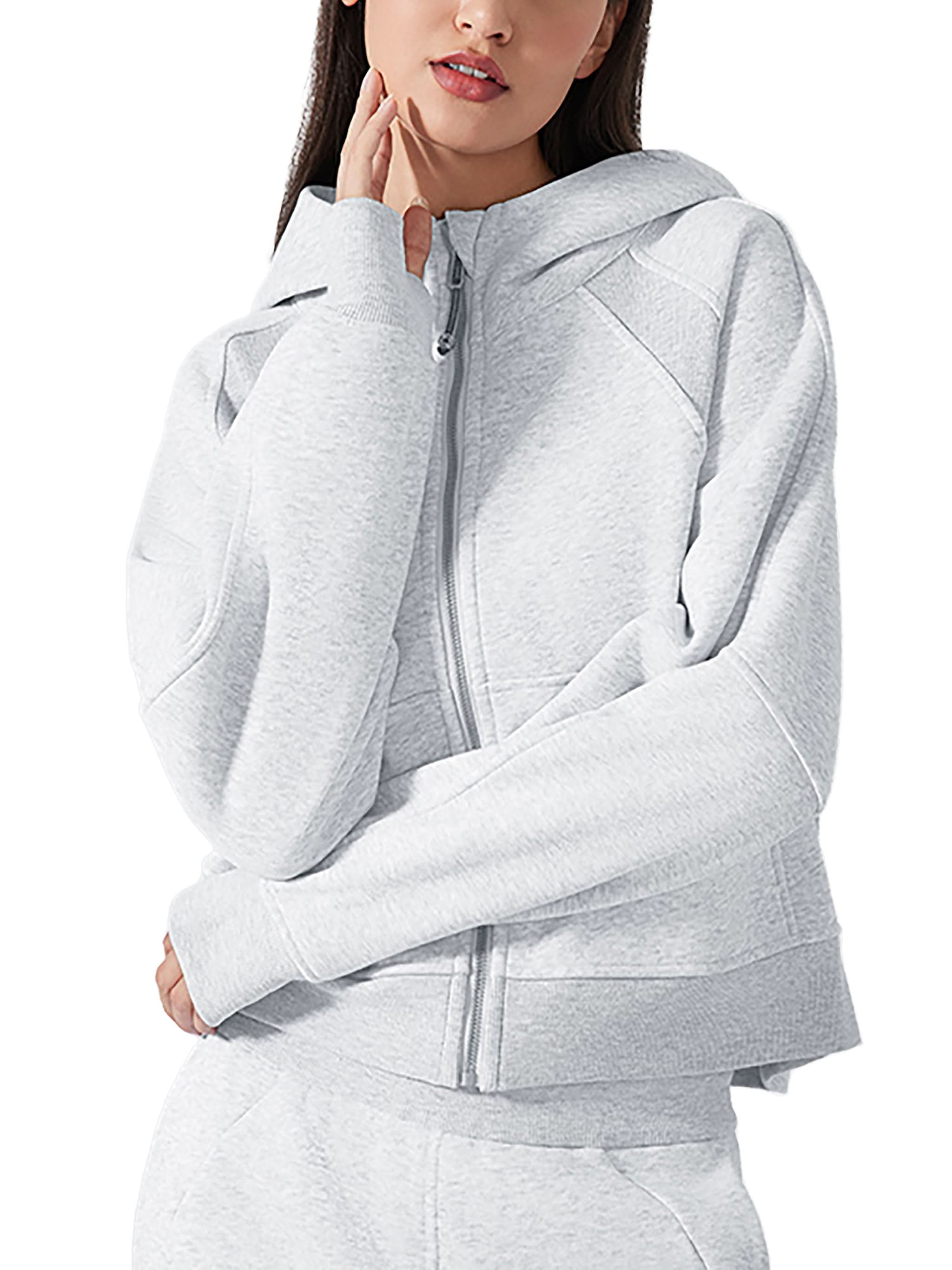 EVERYDAY Cropped Zip-Through Hoodie
